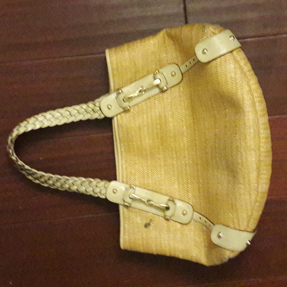 Gucci straw bag